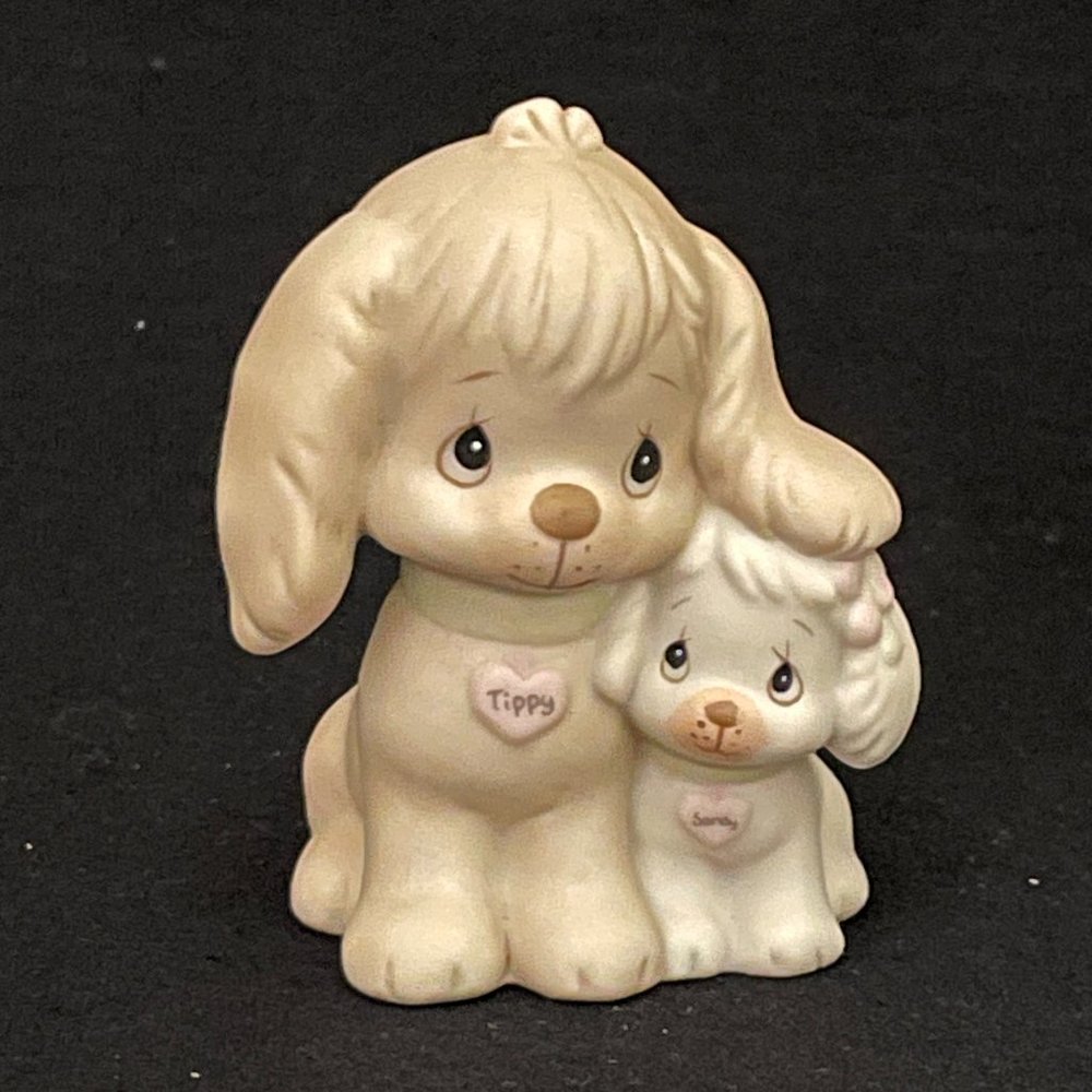 Precious Moments Puppy Love Porcelain Figurine